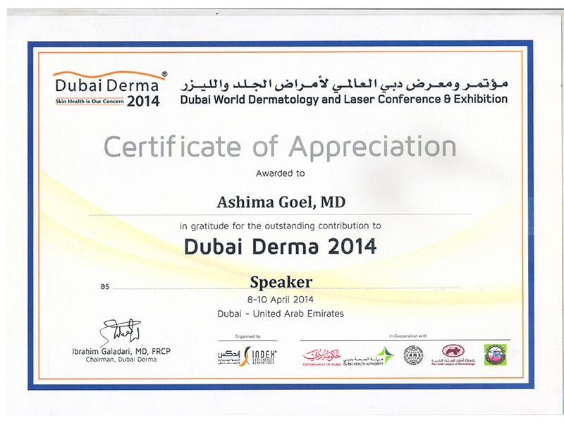 Dubai Derma 2014
