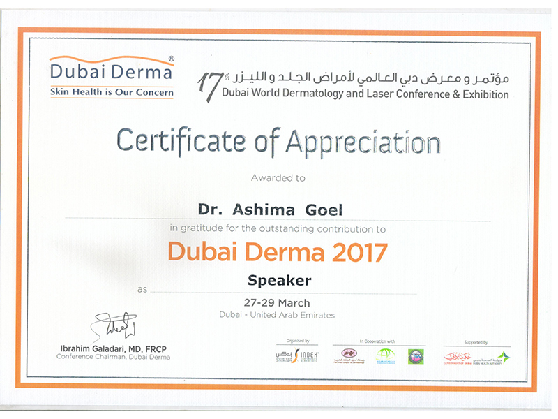 Dubai Derma 2017