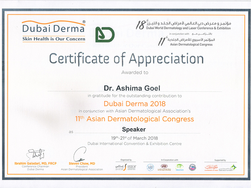 Dubai Derma 2018